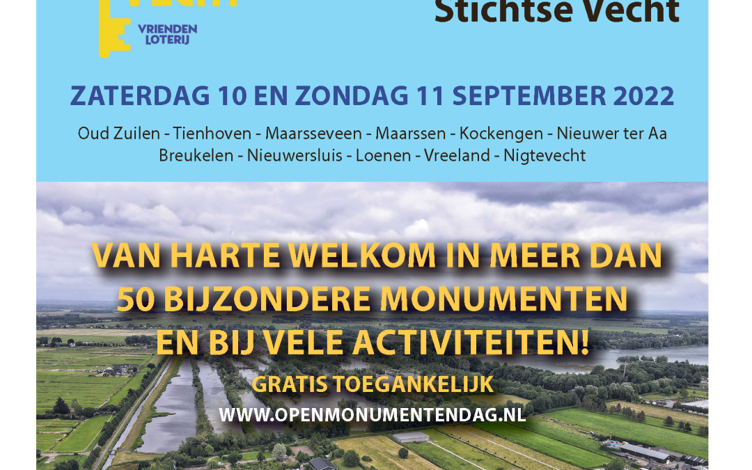 Open Monumentendag magazine 2022